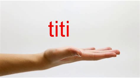 titi in English .
